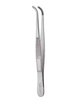 Narrow Pattern Forceps  Curved  13cm