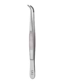 Narrow Pattern Forceps  Curved  14.5cm