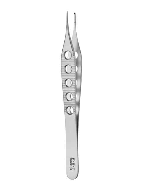 MicroAdson Forceps with Fenestrated Handle  1x2 Teeth