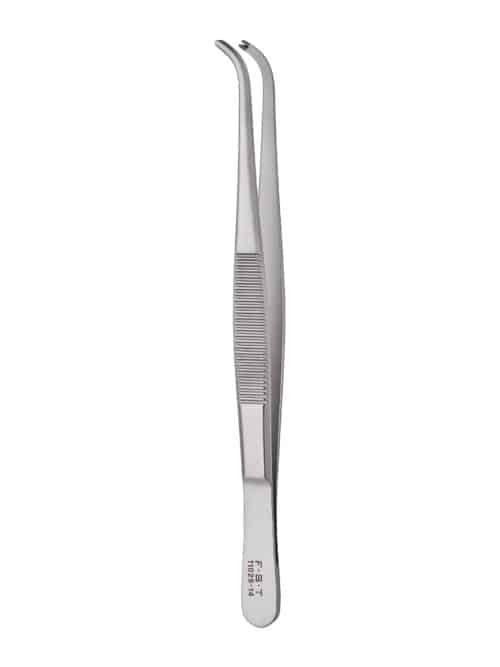 Strong Forceps  Curved  1x2 Teeth