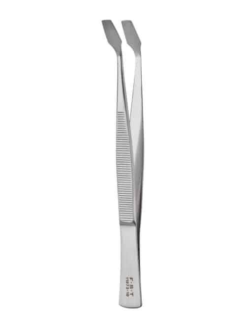 Cover Glass Forceps  Angled