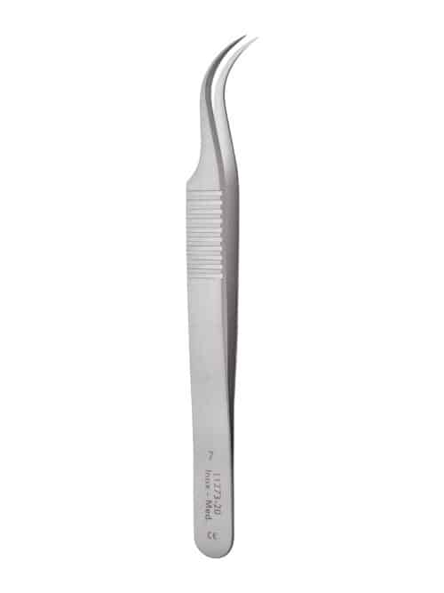 Dumont Medical #7 Forceps  Curved  Inox