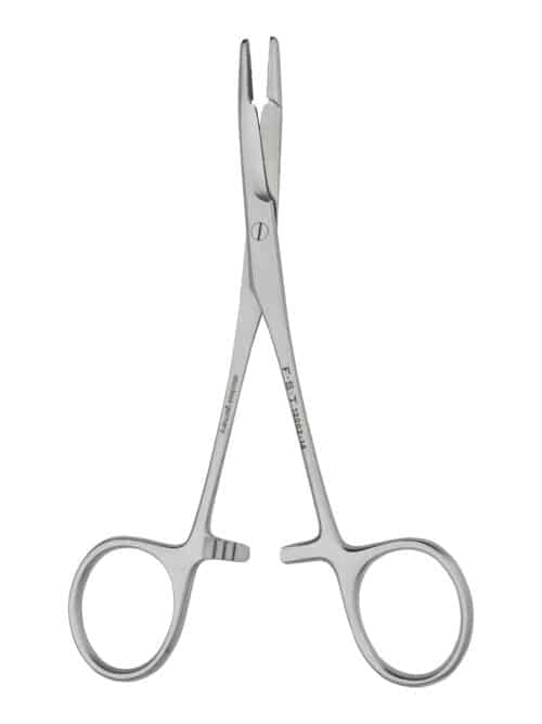OlsenHegar Needle Holder with Scissors  14cm