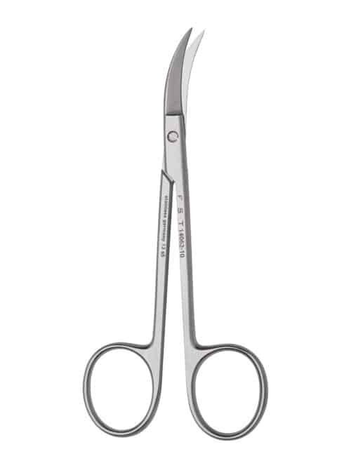 Fine Scissors  Curved to Side  10.5cm