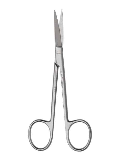 Wagner Scissors  Curved  Serrated  12cm