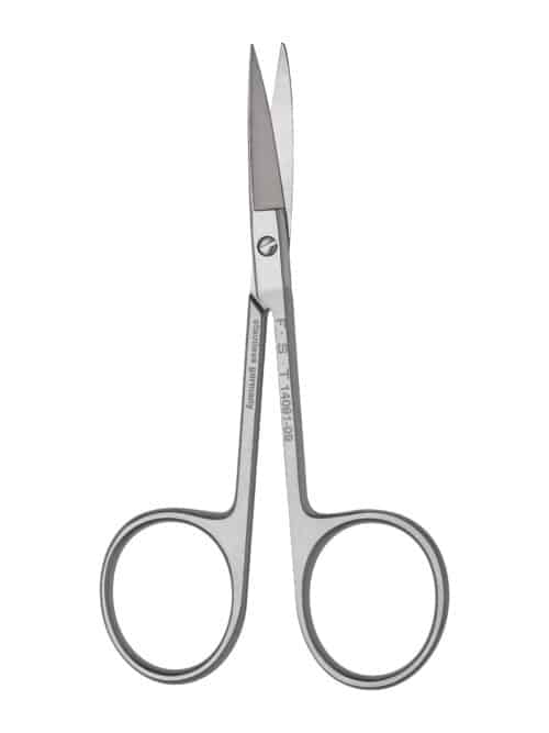 Hardened Fine Scissors  Curved  8.5cm