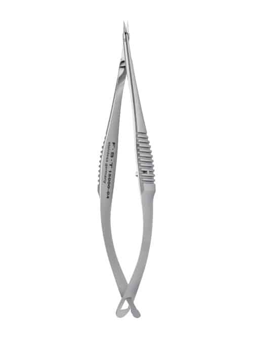 Vannas Spring Scissors  Curved  2mm Cutting Edge