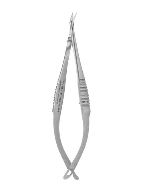 Vannas Spring Scissors  Angled  2.5mm Cutting Edge