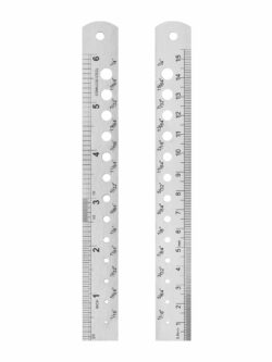 Ruler with Metric Conversions  15cm
